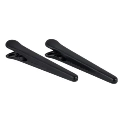Vershoudclips zwart - 12 cm - set van 2