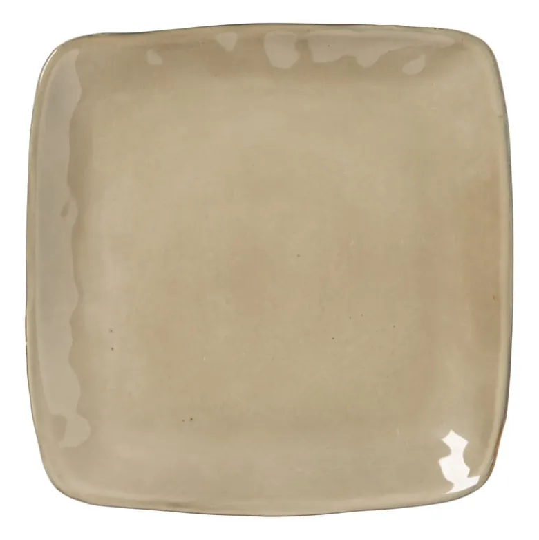 Vierkant bord Toscane - beige - 25 cm