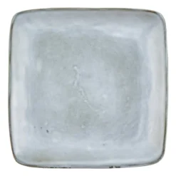 Vierkant bord Toscane - blauw - 20 cm