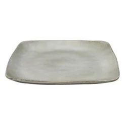 Vierkant bord Toscane - grijs - 25 cm