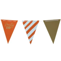Vlaggenlijn 40 jaar - blauw - 10 meter