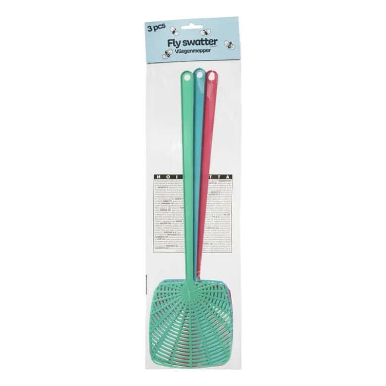 Vliegenmepper - set van 3 - 52x14x1 cm