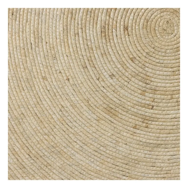 Vloerkleed riet - naturel - ø150 cm
