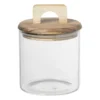 Voorraadpot acacia mini - glas - 60 ml