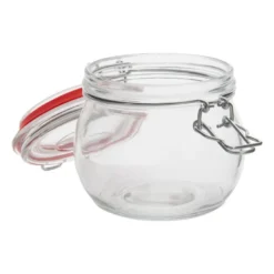 Voorraadpot klemdeksel - rond - 400 ml