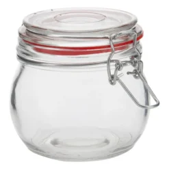 Voorraadpot klemdeksel - rond - 400 ml