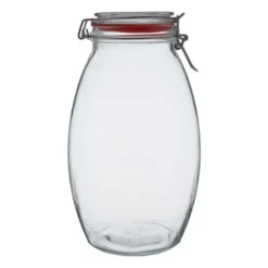 Voorraadpot klemdeksel rond - 1.5 liter