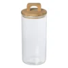 Voorraadpot met acacia deksel groot - 190 ml