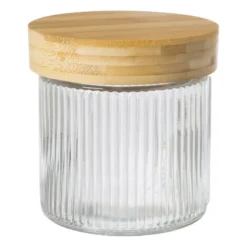 Voorraadpot met bamboe deksel - 750 ml