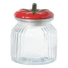 Voorraadpot tomaat - transparant/rood - 900 ml