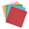 Vouwblaadjes - multikleur - set van 100