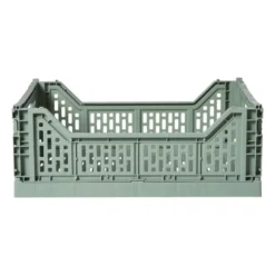 Vouwkrat groot - groen - 14.5x40x30 cm