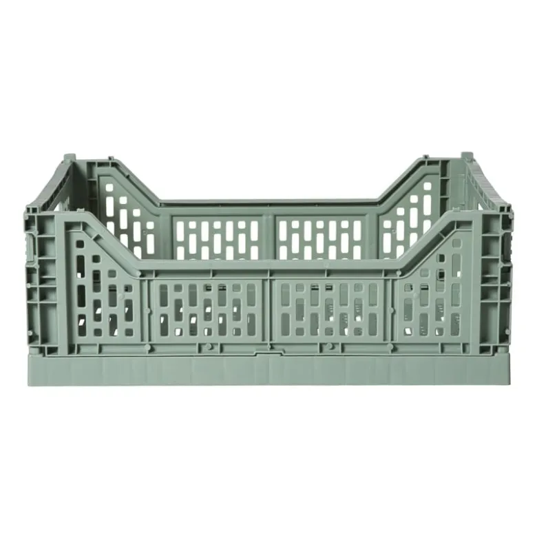 Vouwkrat groot - groen - 14.5x40x30 cm