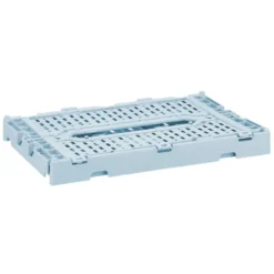 Vouwkrat middel - grijs - 10x17x27 cm