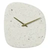 Wandklok Terrazzo - organisch - 22.5x20.5x4 cm
