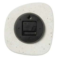 Wandklok Terrazzo - organisch - 22.5x20.5x4 cm