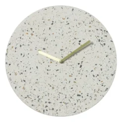 Wandklok Terrazzo rond - ø29.5x4 cm