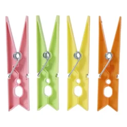Wasknijpers - multikleur - set van 12