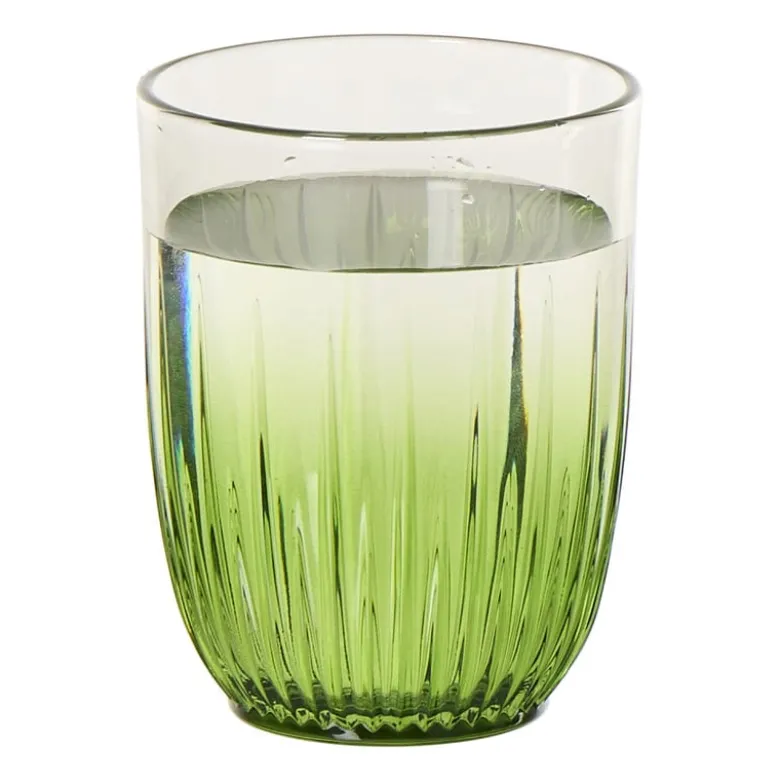 Waterglas halo - groen - 350 ml