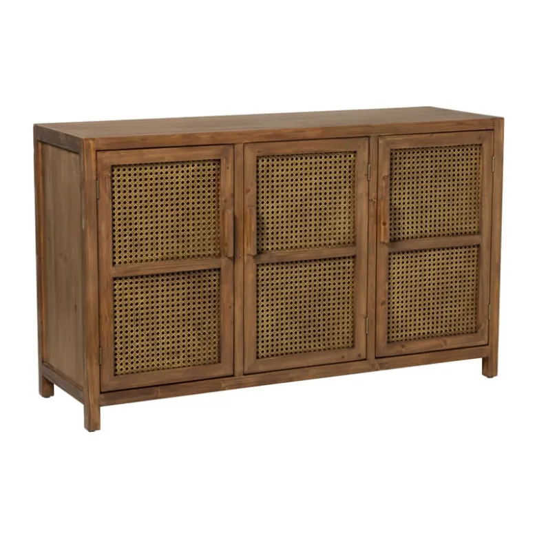 Webbing dressoir Bandung - bruin - 72x120x40 cm