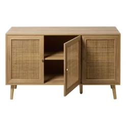 Webbing dressoir Batavia - bruin - 70x120x39 cm