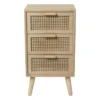 Webbing Java kast met 3 laden - 73x40x31 cm