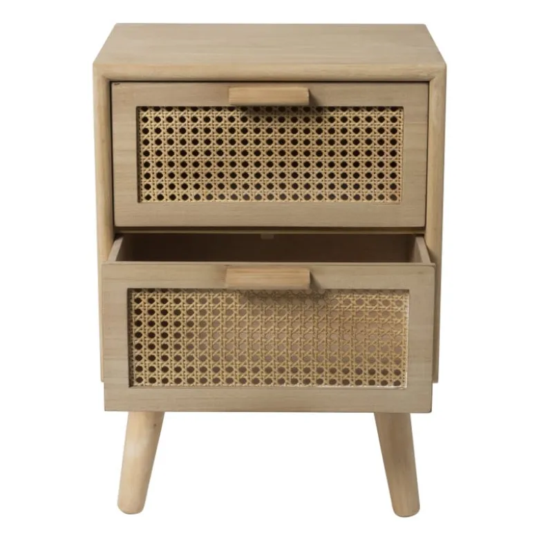 Webbing Java kast met 2 laden - 56x40x31 cm