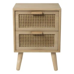 Webbing Java kast met 2 laden - 56x40x31 cm