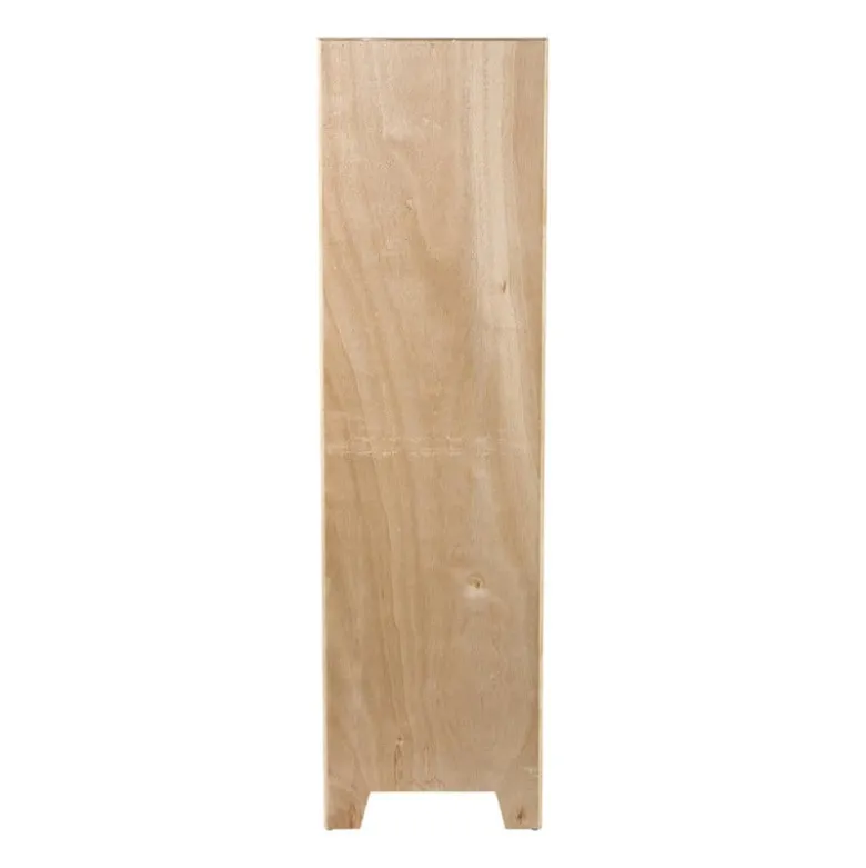 Webbing kast smal Bandung - naturel - 160.5x45x40.5 cm