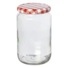 Weckpot rood witte deksel - 720 ml