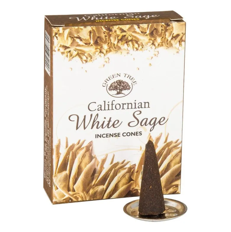 Wierookkegeltjes Californian White Sage - 10 stuks