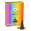 Wierookkegeltjes7 Chakras - 10 stuks