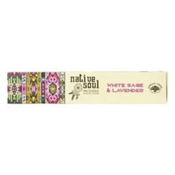 Wierook native soul white sage & lavendel - 15 gram
