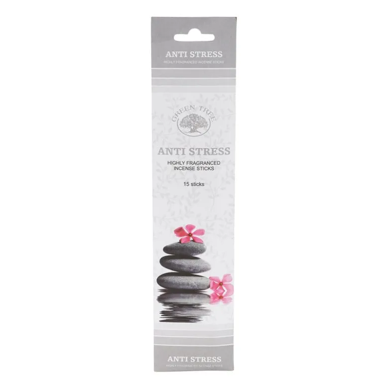 Wierooksticks Green Tree - anti-stress - 15 stokjes