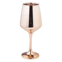 Wijnglas koper - koperkleurig - 450 ml