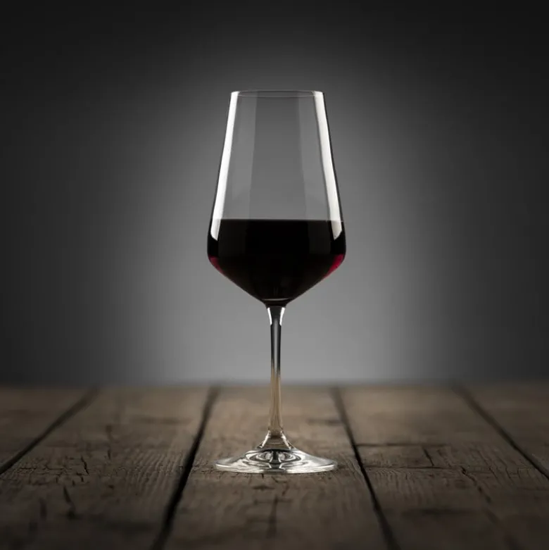 Wijnglas kristal - set van 4 - 450 ml
