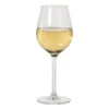 Wijnglas plisse klein - transparant - 380 ml