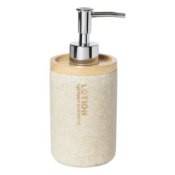 Zeeppomp sand - beige - ø8x18.5 cm