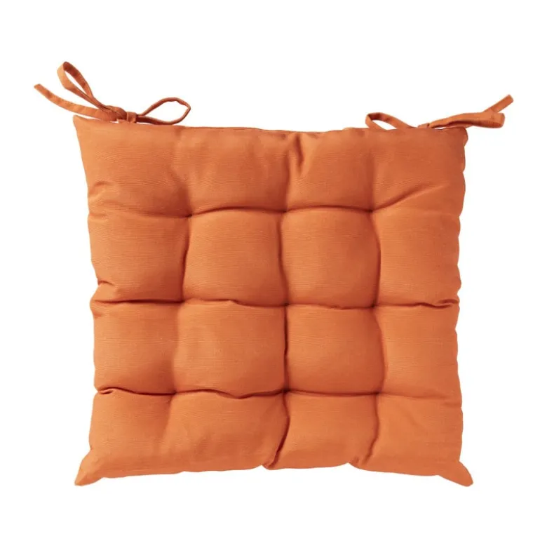 Zitkussen - oranje - 40x40 cm