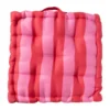 Zitkussen rood/roze - 40x40x8 cm