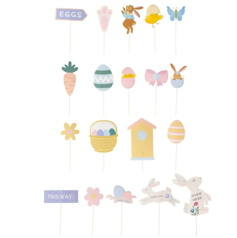 Zoek kit paaseieren - stickers - set van 20