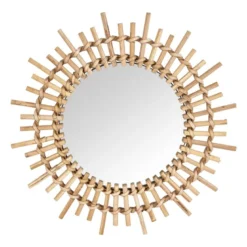 Zonnespiegel bamboe - ⌀29 cm