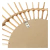 Zonnespiegel met rotan rand - ø55 cm