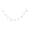 Zoutsteen lichtslinger - beige - 165 cm